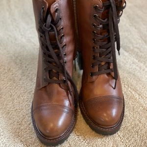 Thursday boots. Walnut color size 7. Only worn once. Like brand new